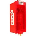 Activar Construction Products Group Activar Inc. ABS Plastic Indoor/Outdoor Fire Extinguisher Cabinet, Surface Mount, 23-1/4inH, Red ABS24RR